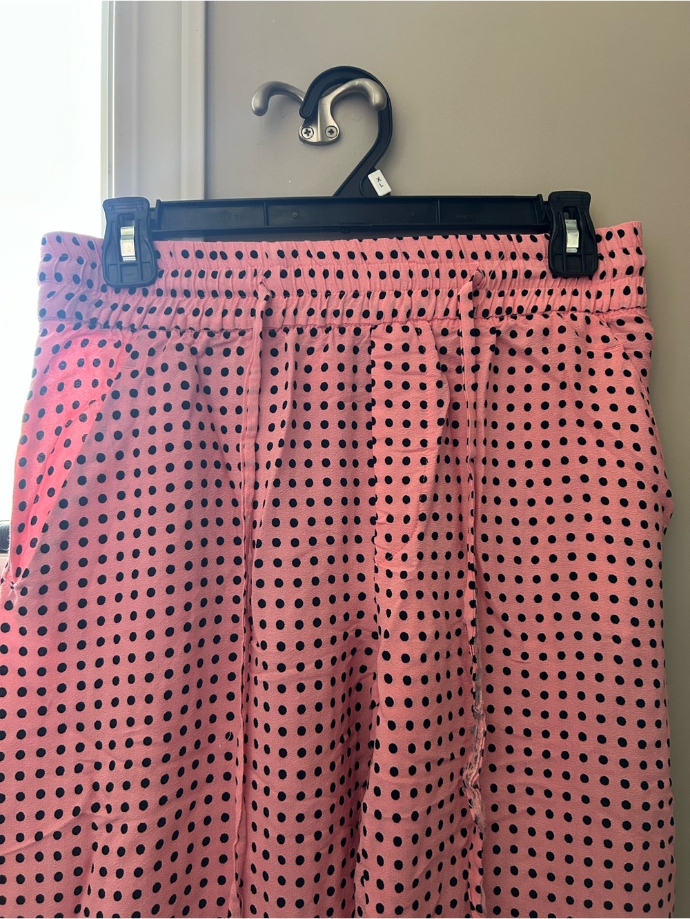 Pink Polka Dot Pants
